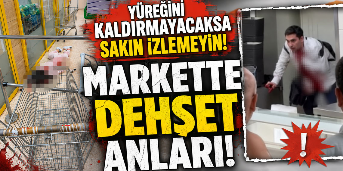 Eski sevgilisini bıçaklayıp kendi boğazını kesti: Dehşet anları kamerada