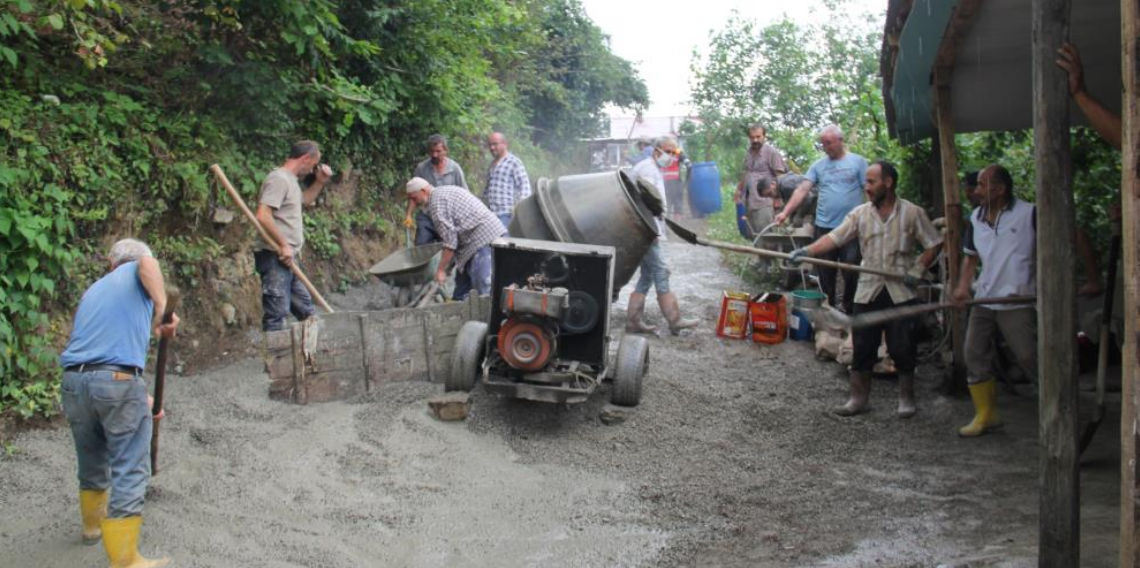 Yol çilesi devlet-vatandaş dayanışmasıyla sona eriyor