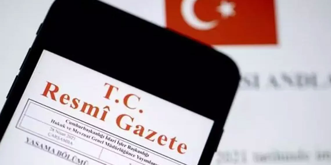 Milletlerarası anlaşma Resmi Gazete'de yayımlandı