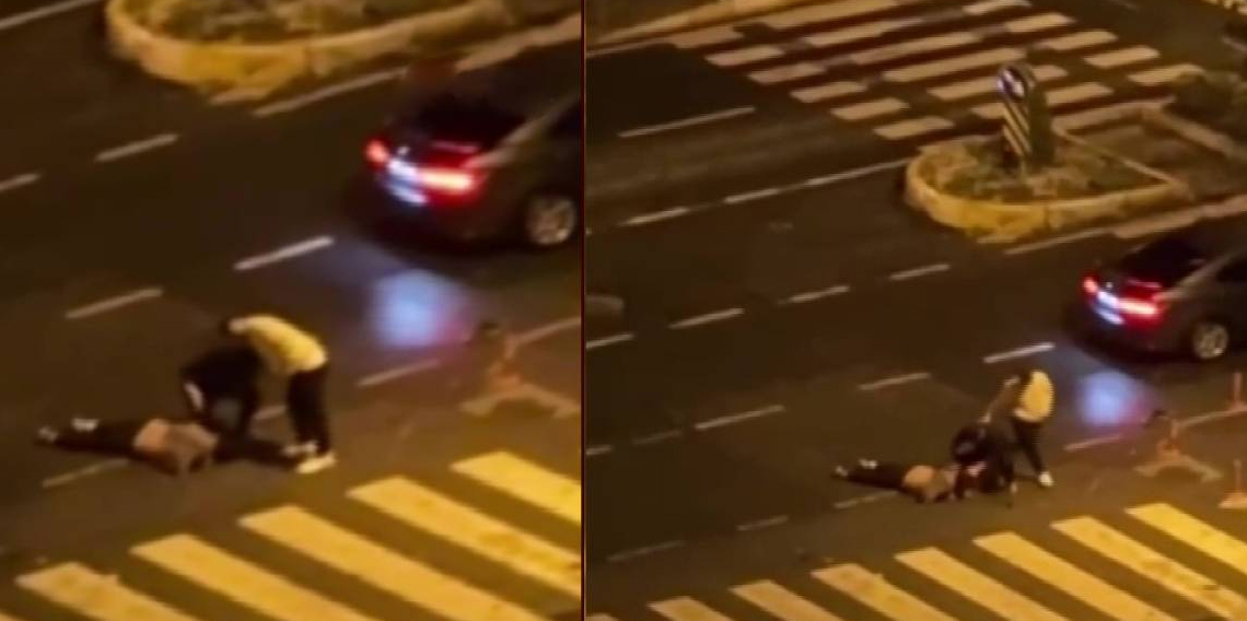 Beylikdüzü’nde iki kişi tarafından darp edilen şahıs bayıldı