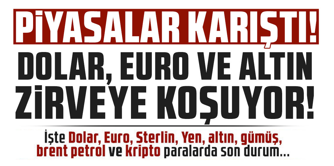 Enflasyon verileri sonrası Dolar, Euro ve altında son durum!