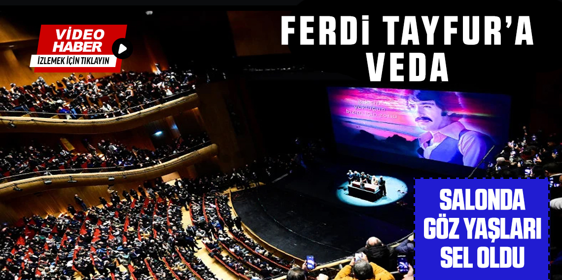 Ferdi Tayfur için AKM'de düzenlenen törene sevenleri akın etti