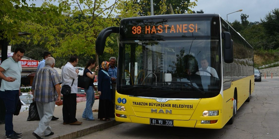 Trabzon'da 10 Ayda 14 Milyon Yolculuk