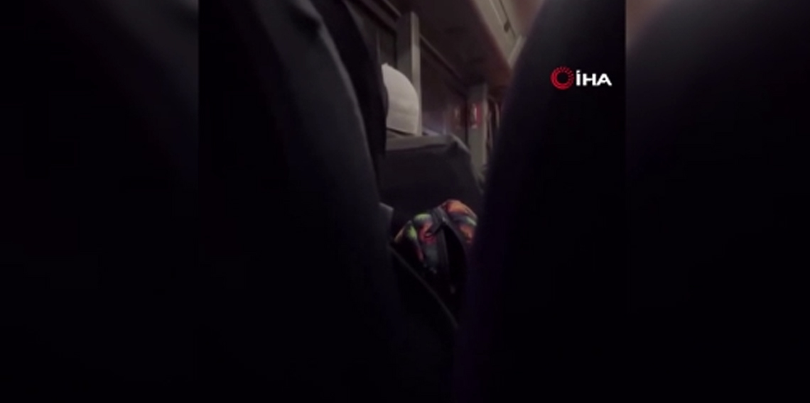 Arnavutköy’de minibüs şoföründen skandal sözler