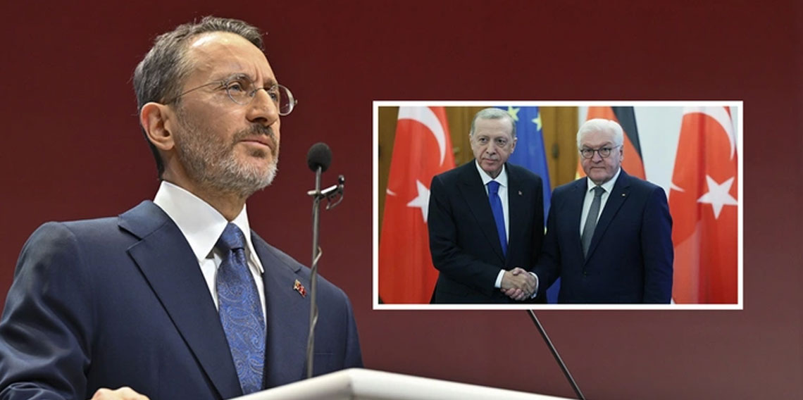 Fahrettin Altun'dan açıklama! Almanya Cumhurbaşkanı Steinmeier Türkiye'ye geliyor