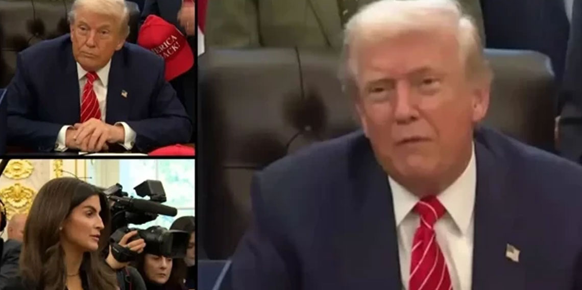 CNN International muhabirinin Epstein sorusu Donald Trump'ı çıldırttı