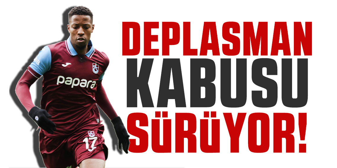 Trabzonspor'da deplasman kabusu sürüyor