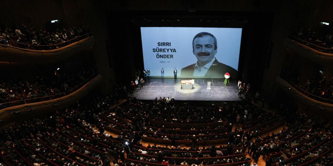Sırrı Süreyya Önder için ilk tören AKM’de düzenleniyor