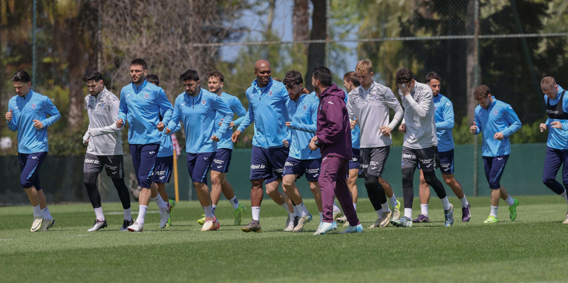 Trabzonspor'da Kasımpaşa maçı hazırlıkları tamam