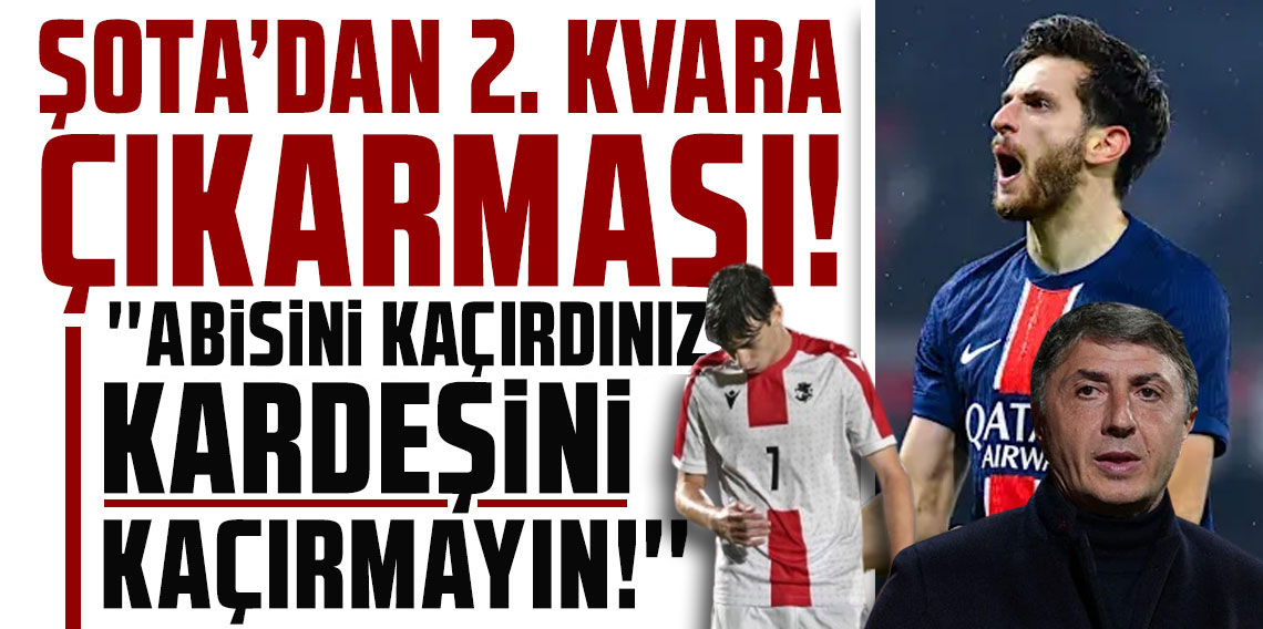 Şota'dan 2. Kvara çıkarması! 'Abisini kaçırdınız kardeşini kaçırmayın'