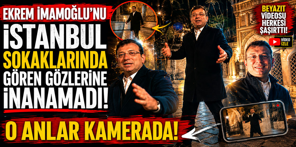 Ekrem İmamoğlu'nun yapay zeka ile hazırlanan Beyazıt videosu herkesi şaşırttı