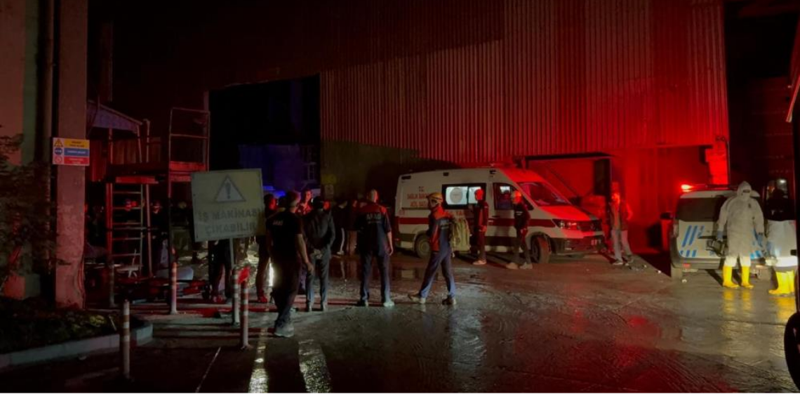 Samsun'da Demir Çelik Fabrikasında Faciaya Dönüşen İş Kazası