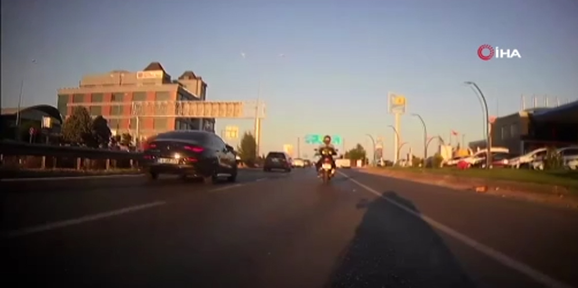 Yola dökülen yağ kazaya neden oldu