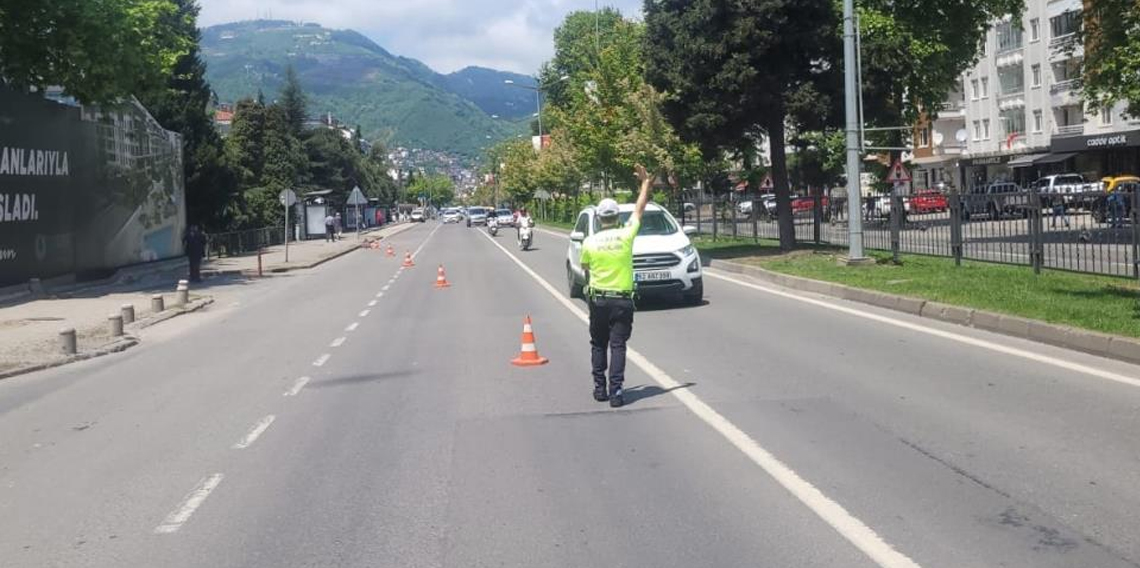 Ordu’da bir haftada yaklaşık 13 bin araç ve sürücüsü denetlendi