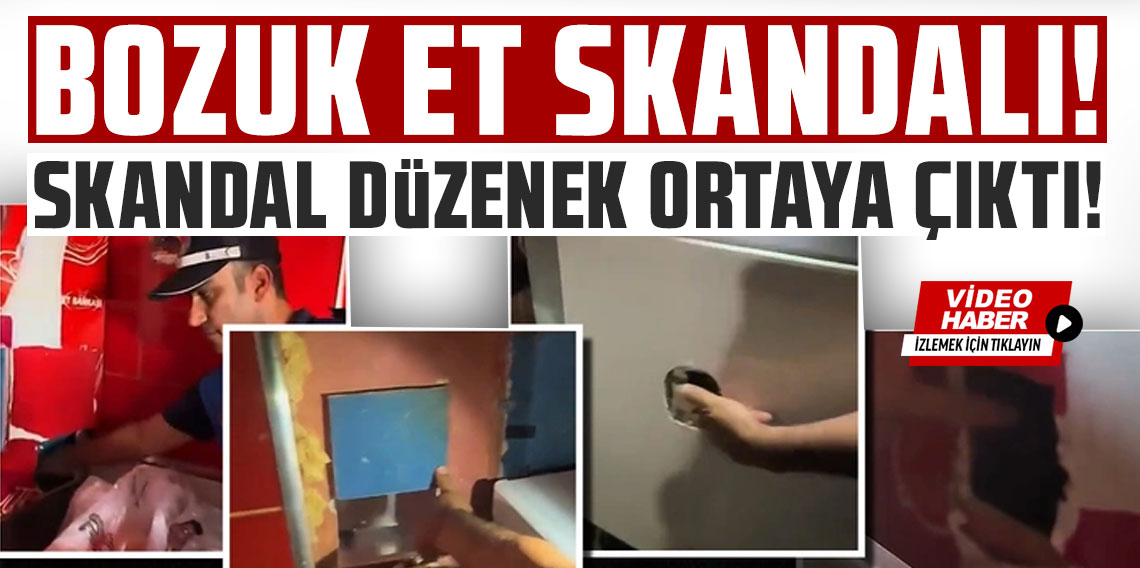 Şahinbey’de bozuk et skandalı! Başkan Tahmazoğlu duyurdu