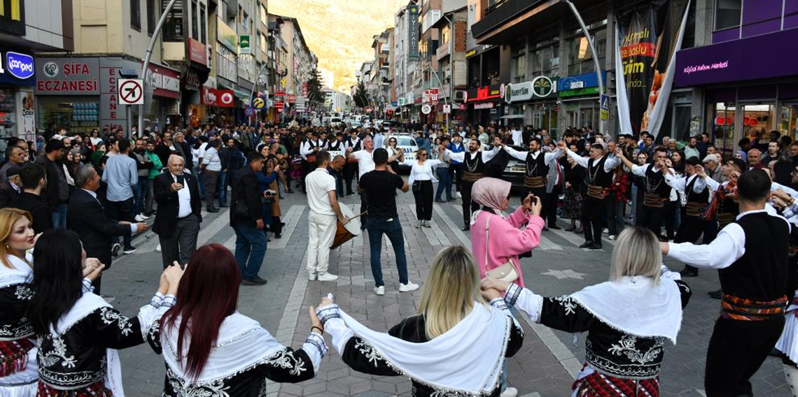 Gümüşhane'de 27. Kuşburnu Festivali başladı