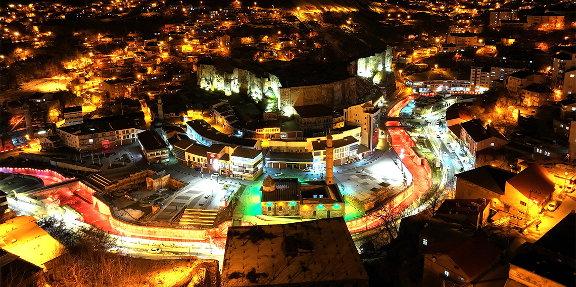 Bitlis’in ışıl ışıl görüntüsü büyülüyor