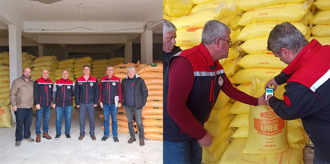 Sinop'ta gübre bayilerine ’sahte gübre’ denetimi