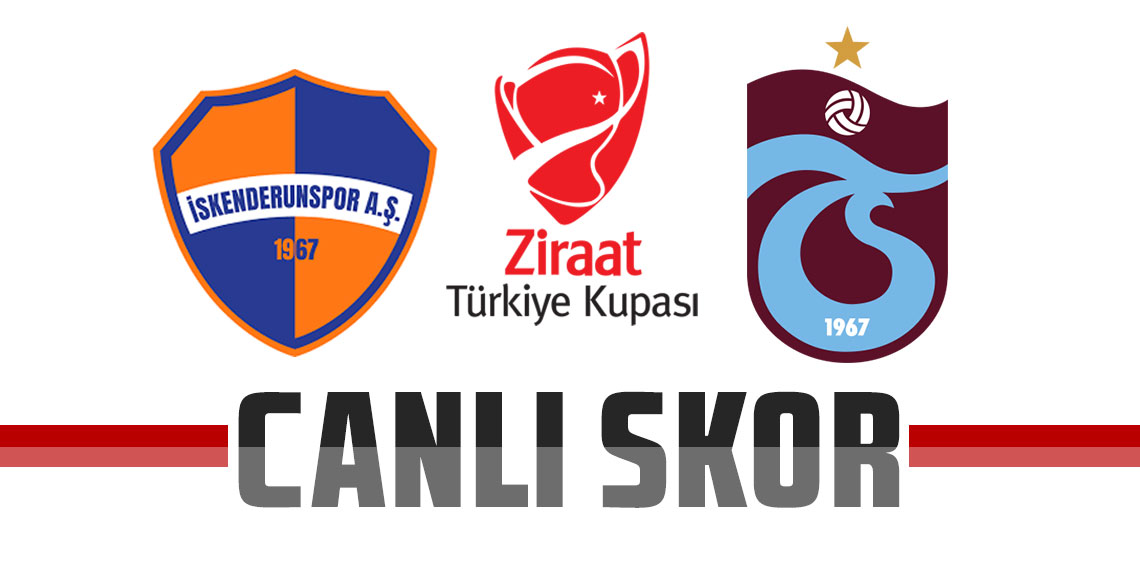 İskenderunspor 1 - 0 Trabzonspor | CANLI SKOR