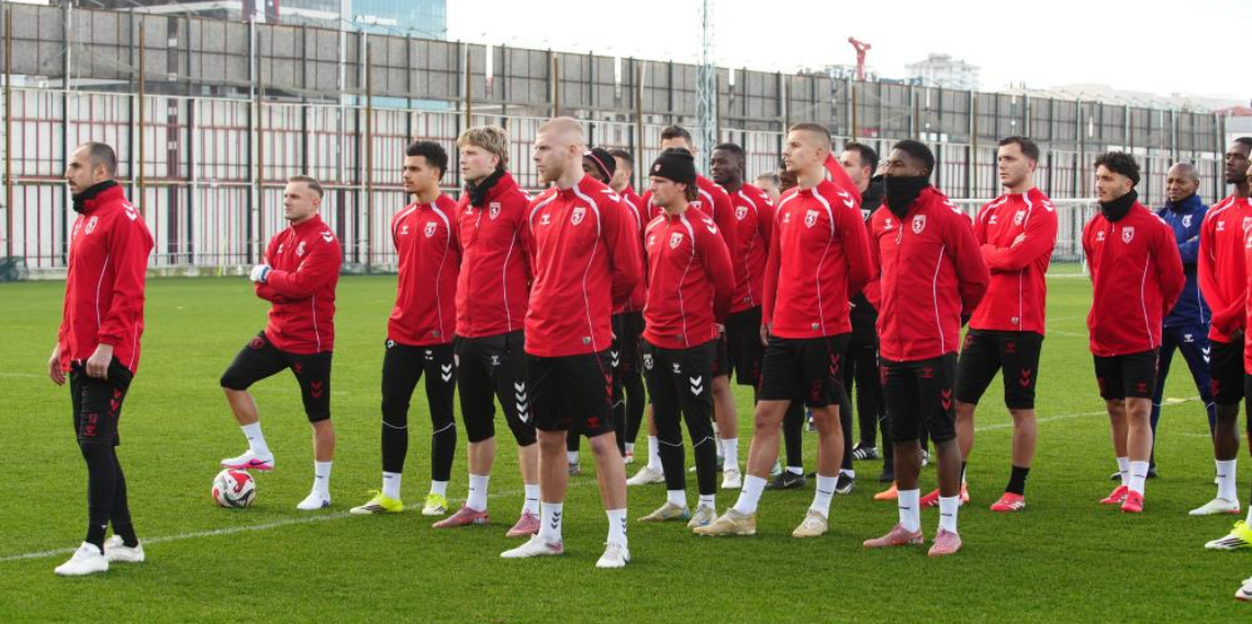 Karadeniz derbisi öncesi Samsunspor'a taraftar desteği