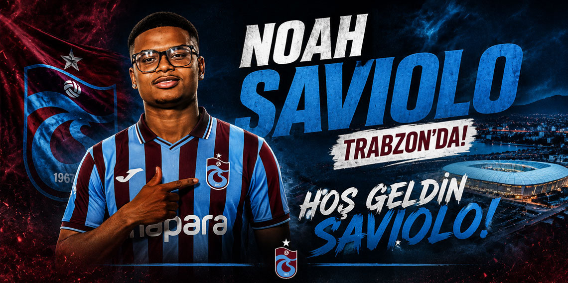 Trabzonspor'un yeni transferi Saviolo, Trabzon'da
