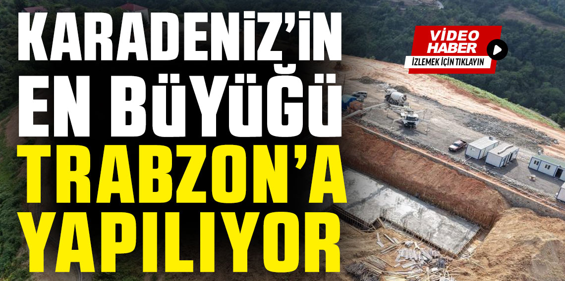 Karadeniz'in en uzun dağ kızağı Trabzon'a yapılıyor