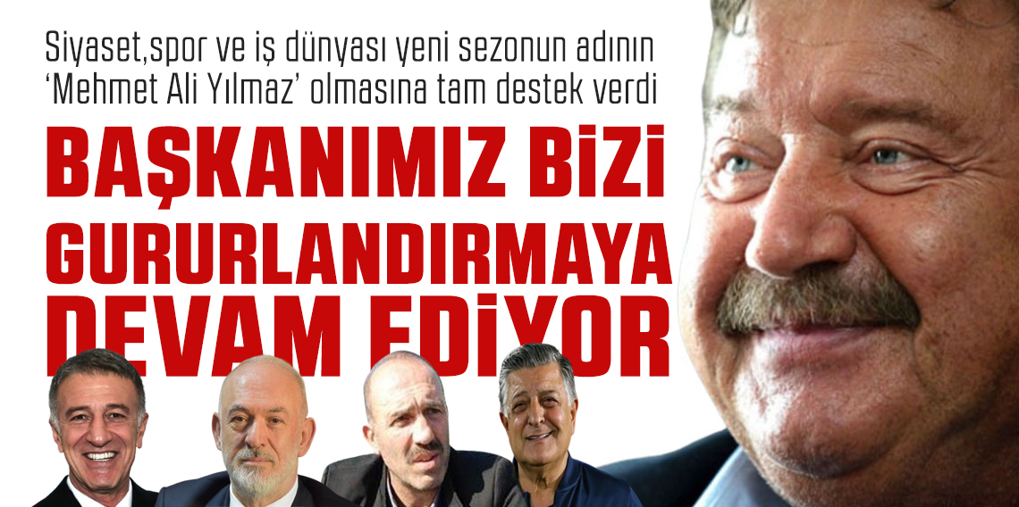 Mehmet Ali Yılmaz'ın Adı Yeni Sezona Çok Yakıştı