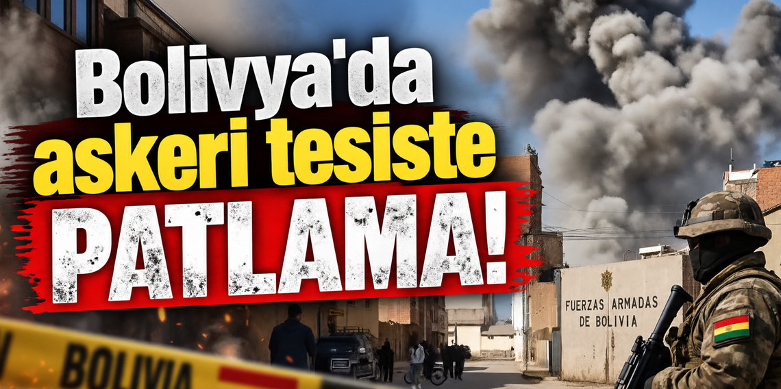 Bolivya'da askeri tesiste patlama!
