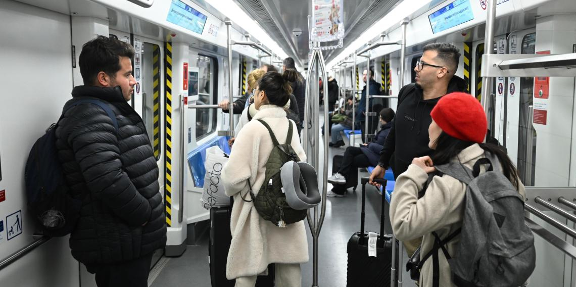 Gayrettepe-İstanbul Havalimanı Metro Hattı'nda yolcu rekoru