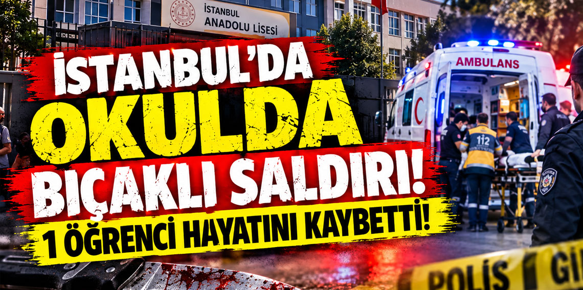 Başakşehir'deki okul saldırısında bir öğrenci hayatını kaybetti