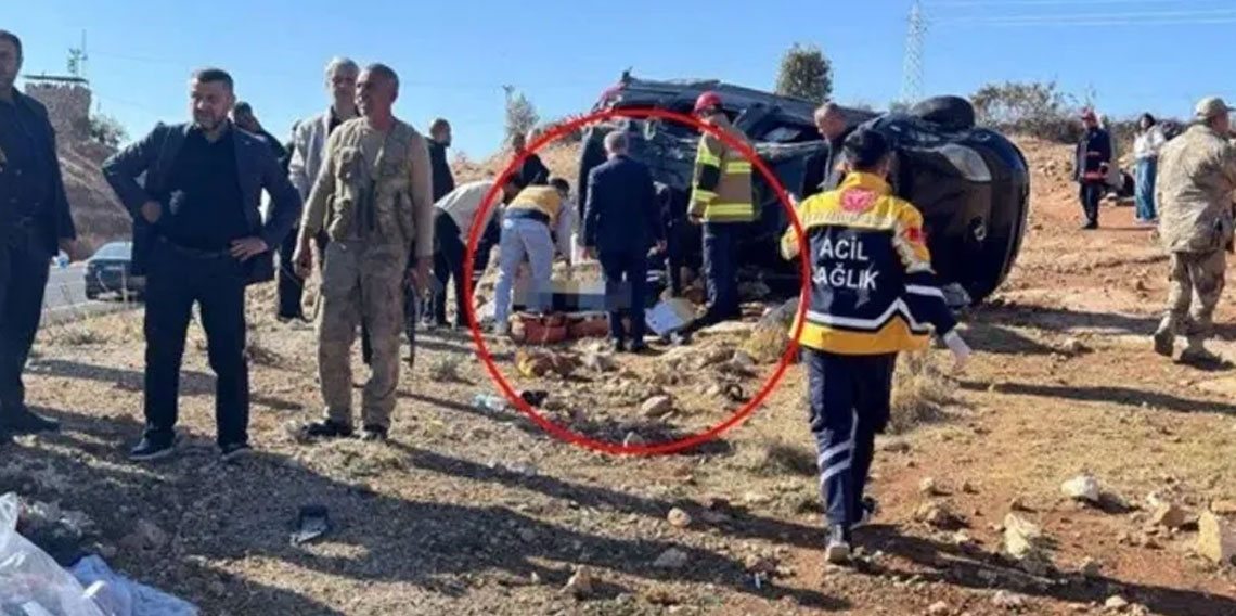 Mardin’de kontrolden çıkan araç takla attı: 4 ölü, biri bebek 4 yaralı