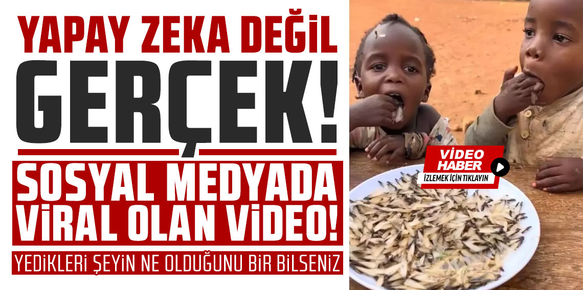 Yapay zeka değil gerçek! Yedikleri şeyin ne olduğunu bir bilseniz