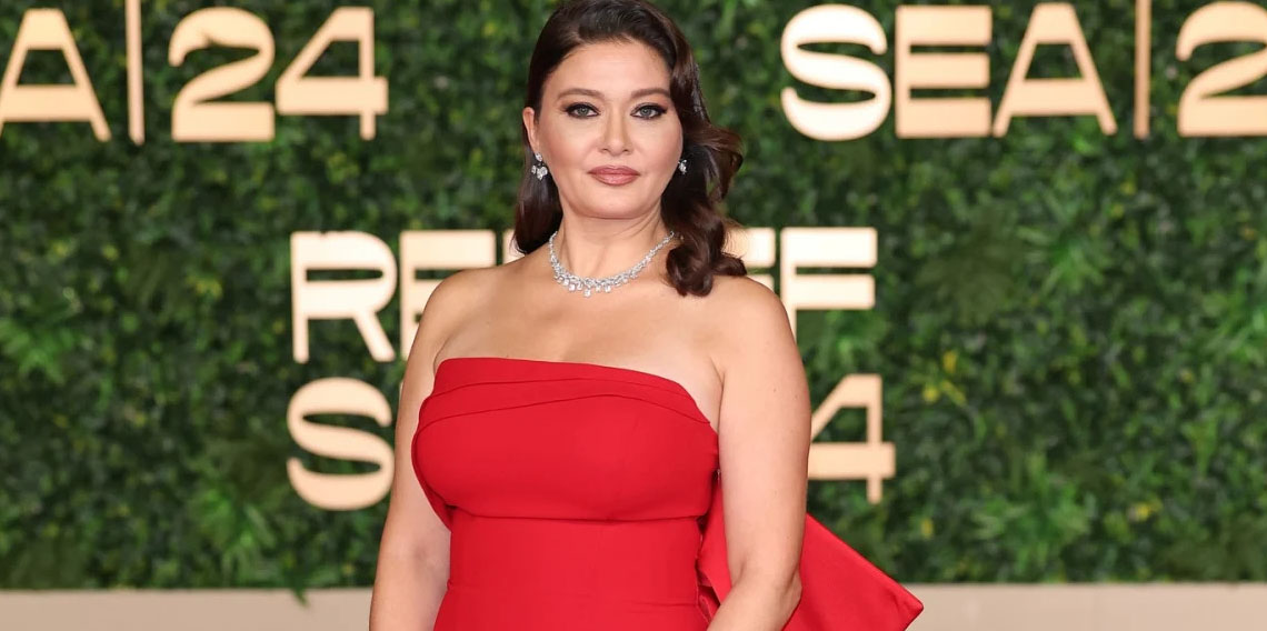 Oyuncu Nurgül Yeşilçay Suudi Arabistan'daki festivale katıldı!