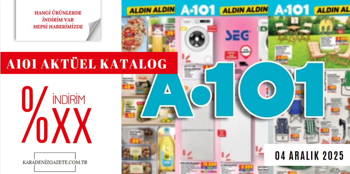A101’e Makarna Makinesi Geliyor! 4 Aralık 2025 İnternete Özel Aldın Aldın Kataloğu Yayında