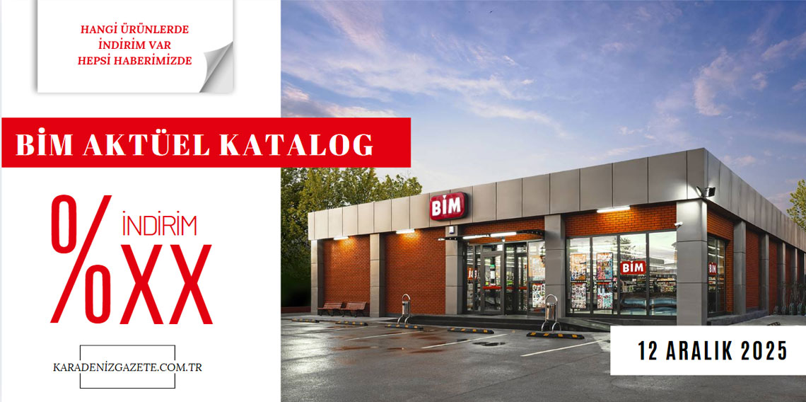 BİM 12 Aralık 2025 Aktüel Kataloğu Yayında: Bu Haftanın İndirimleri Açıklandı!