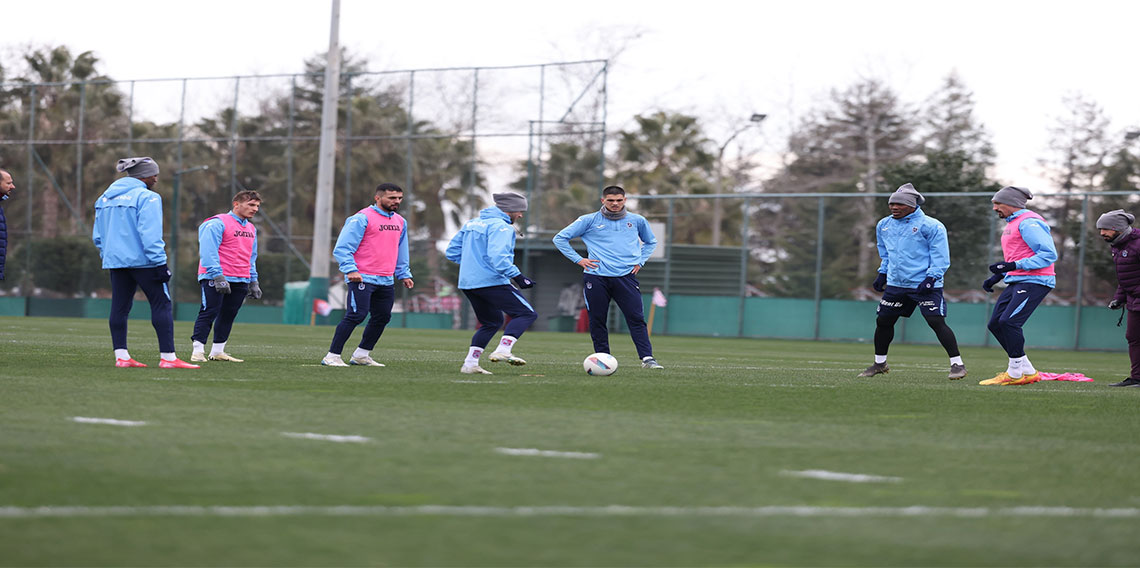 Trabzonspor, Eyüpspor maçı hazırlıklarına başladı