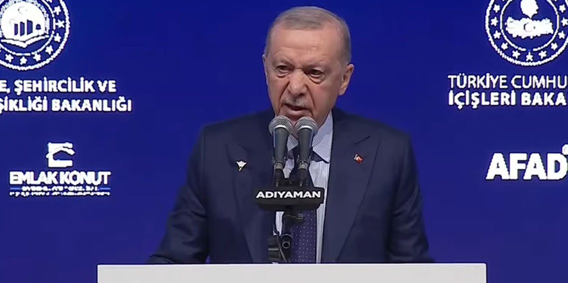 Erdoğan: ''Deprem bölgesine 2.6 trilyon lira yatırım yaptık''