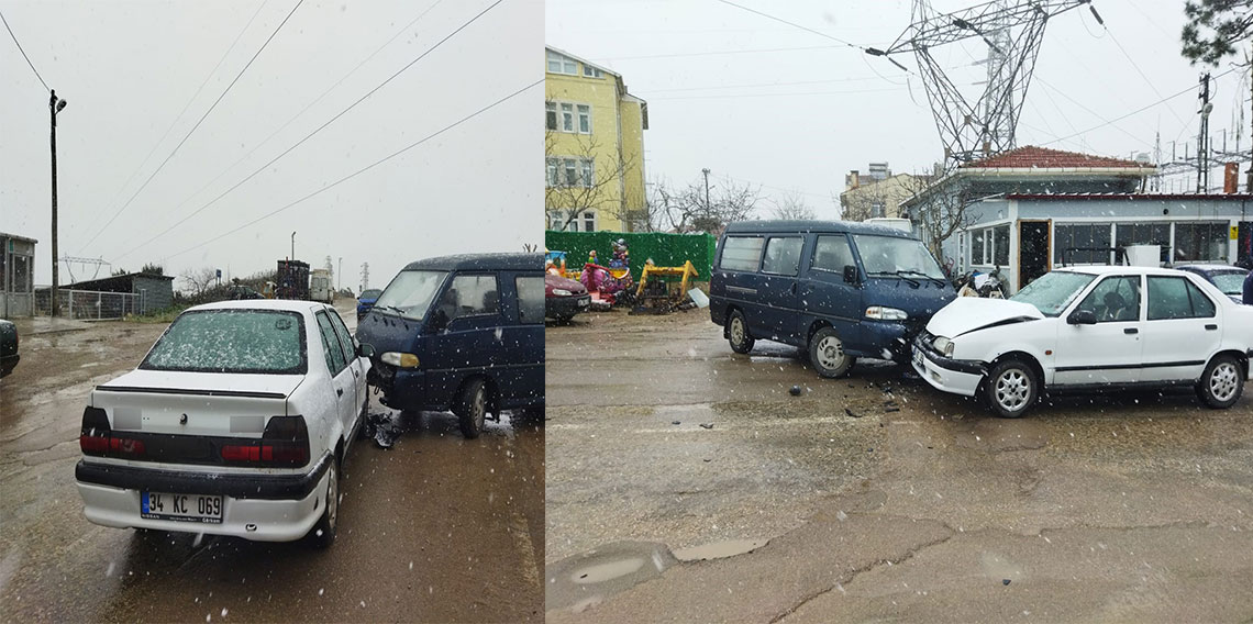 Sinop’ta trafik kazası