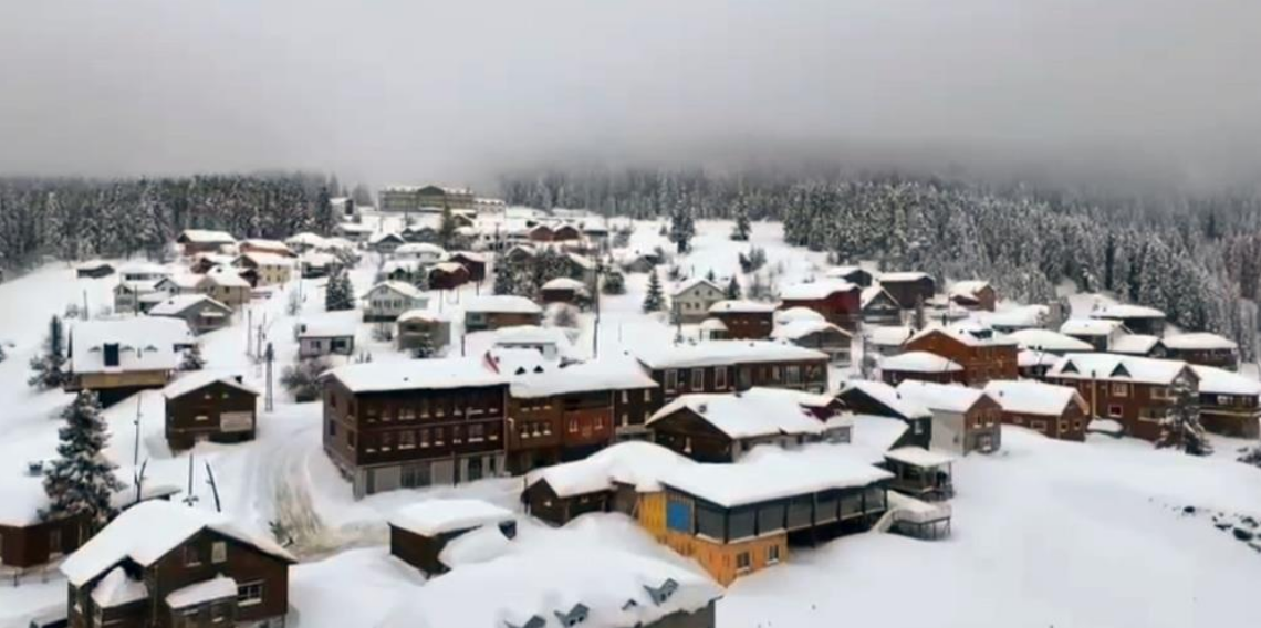  Giresun Kulakkaya Yaylası’nda Kartpostallık Manzara