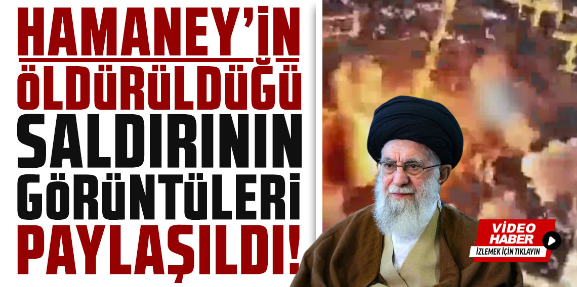 İsrail ordusu, Hamaney'in öldürüldüğü saldırının görüntülerini paylaştı