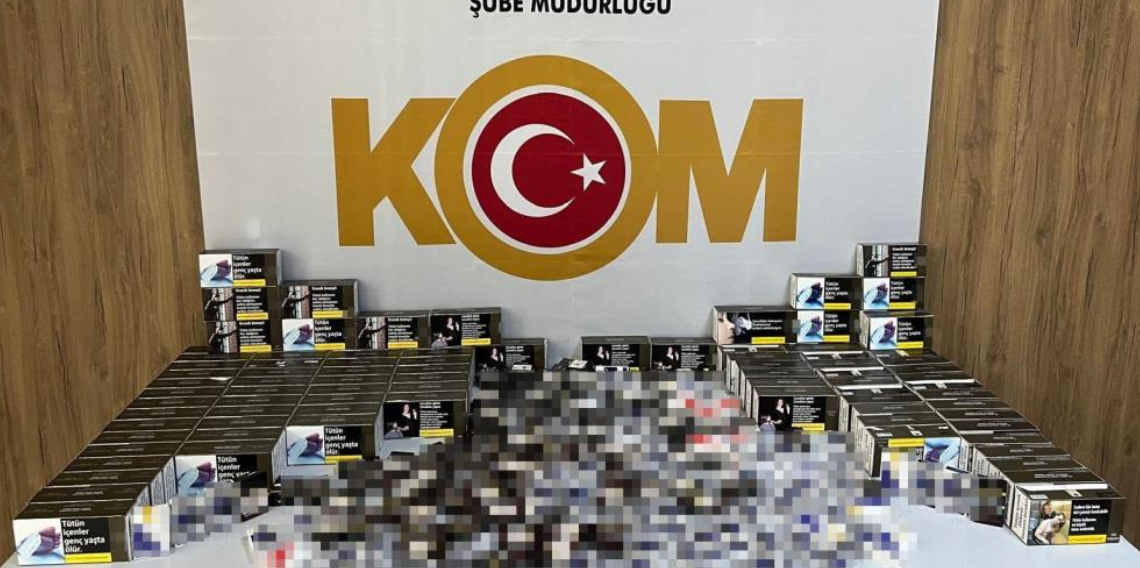 Samsun’da Kaçak Sigara Operasyonu, 22 Bin 20 Makaron Ele Geçirildi