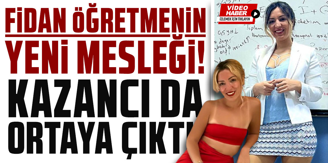 Fidan öğretmenin yeni mesleği! Kazancı da ortaya çıktı