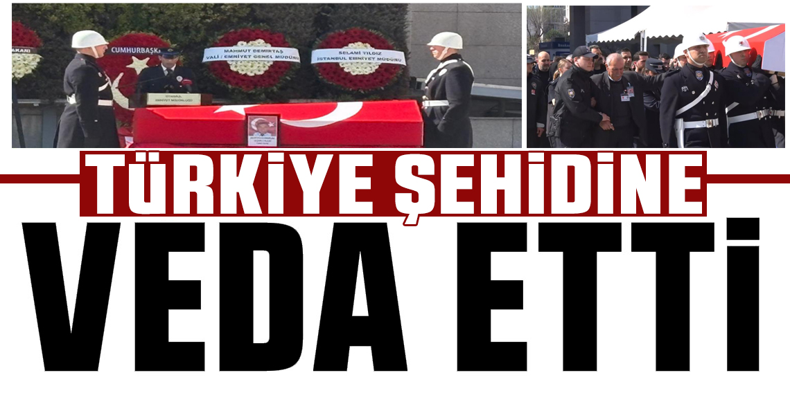 Şehit polis memuru Seçkin Yalçın için emniyette tören düzenlendi