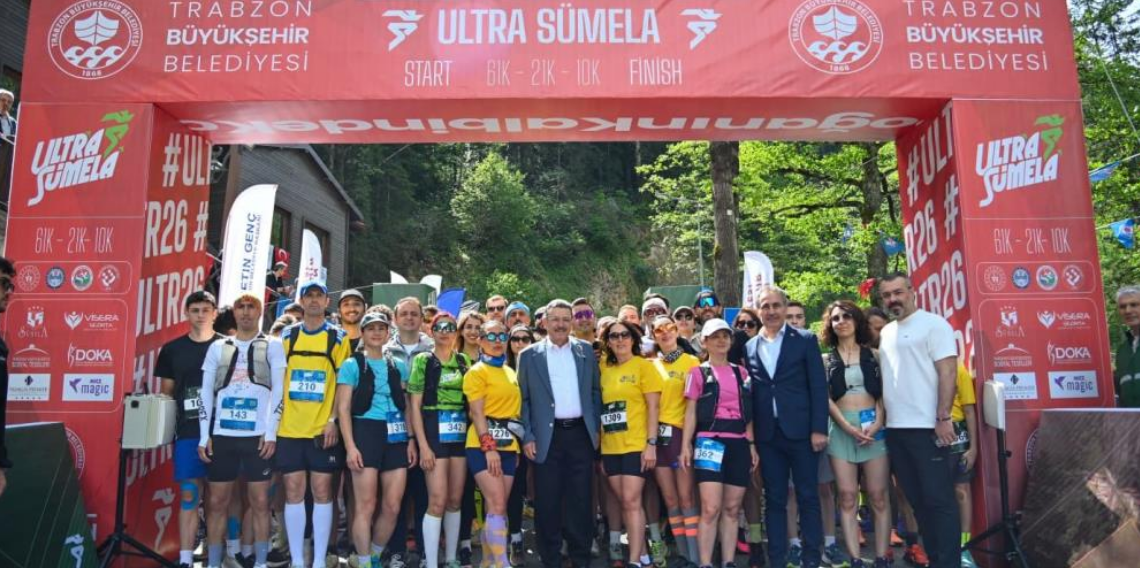 Ultra Sümela Maratonu 4. kez koşuldu