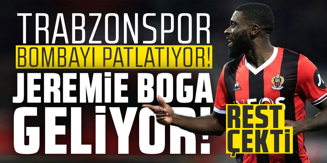 Boga adım adım Trabzonspor'a! Trabzonspor için rest çekti!