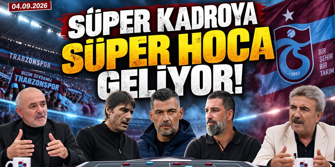 TRABZONSPOR'DA TEKNİK ADAM ARAYIŞLARI SON DÜZLÜKTE