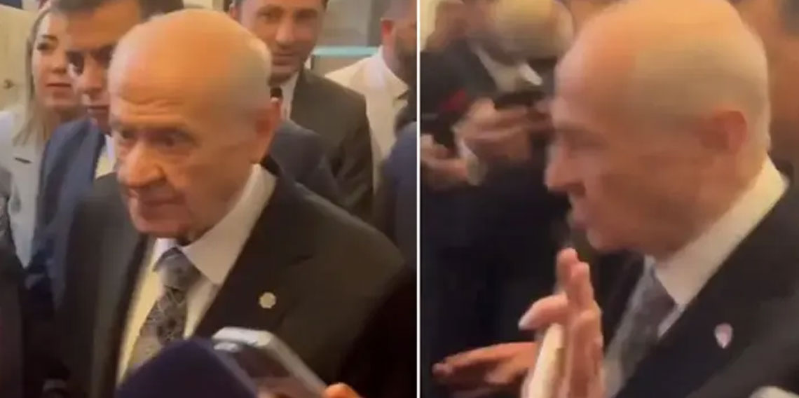 Bahçeli, Serdar Öktem suikastıyla ilgili soruyu yanıtsız bıraktı