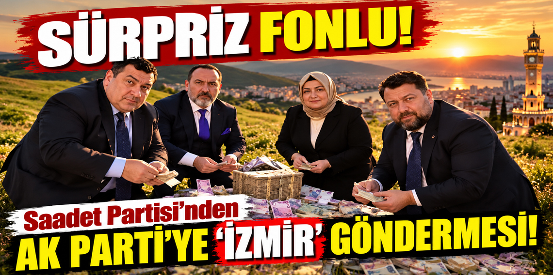Saadet Partisi’nden AK Parti’nin İzmir videosuna yanıt: “Sürpriz Fonlu”