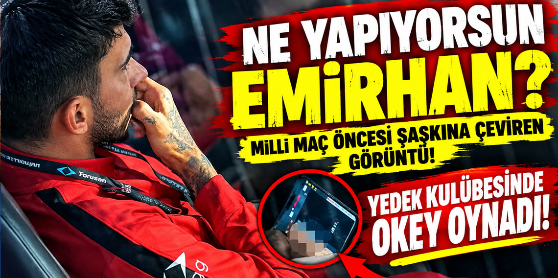 Milli maç öncesi şaşkına çeviren görüntü! Yedek kulübesinde okey oynadı!