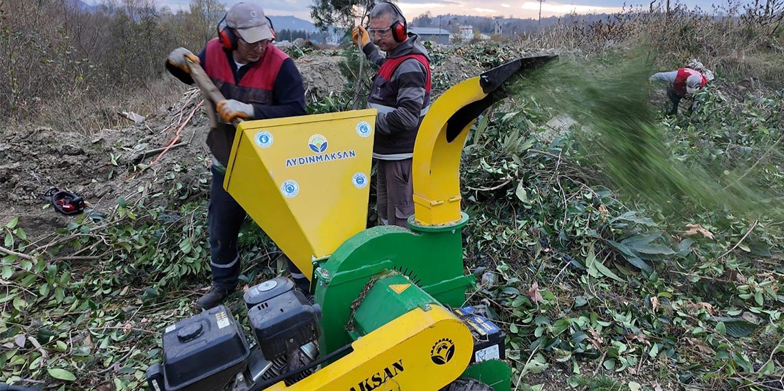 Organik atıklar toprağa geri kazandırılarak verim elde ediliyor